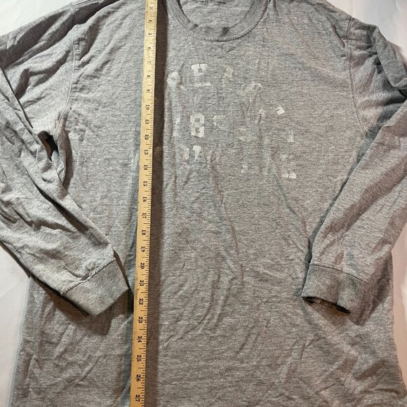 Carhartt T-Shirt Mens Large Gray Long Sleeve Crew Neck Workwear Pullover - Picture 4 of 8